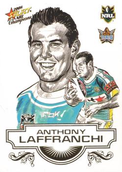 2008 Select NRL Champions - Sketches #SK9 Anthony Laffranchi Front